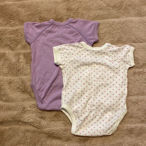 UNIQLO Cotton Mesh Inner Short Sleeve Bodysuit - Picture 2 of 3